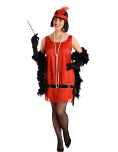 Costume Charleston Taglia M - di alta qualità, ideale per il Carnevale, feste a tema ed eventi speciali.